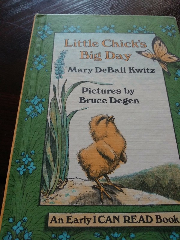 I Can Read Bks.: Little Chick’s Big Day by Mary Deball Kwitz HC Book 1981