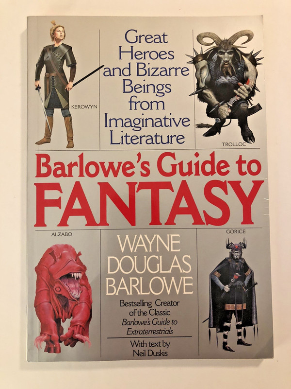 Barlowe’s Guide to Fantasy + Barlow’s Guide To Extraterrestrials Trade Paperback