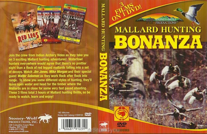 Waterfowl Mallard Hunting Bonanza 180 minutes 3 Films on 1 DVD NEW