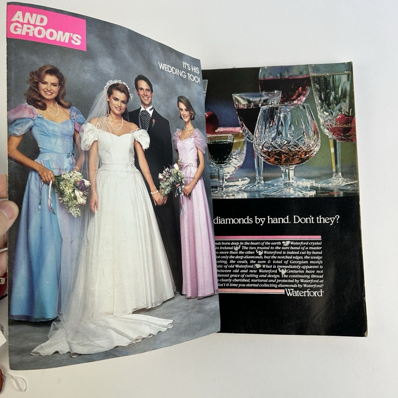 Vintage Bride’s Magazine April/May 1984 Special Groom's Edition 382 pages gallery