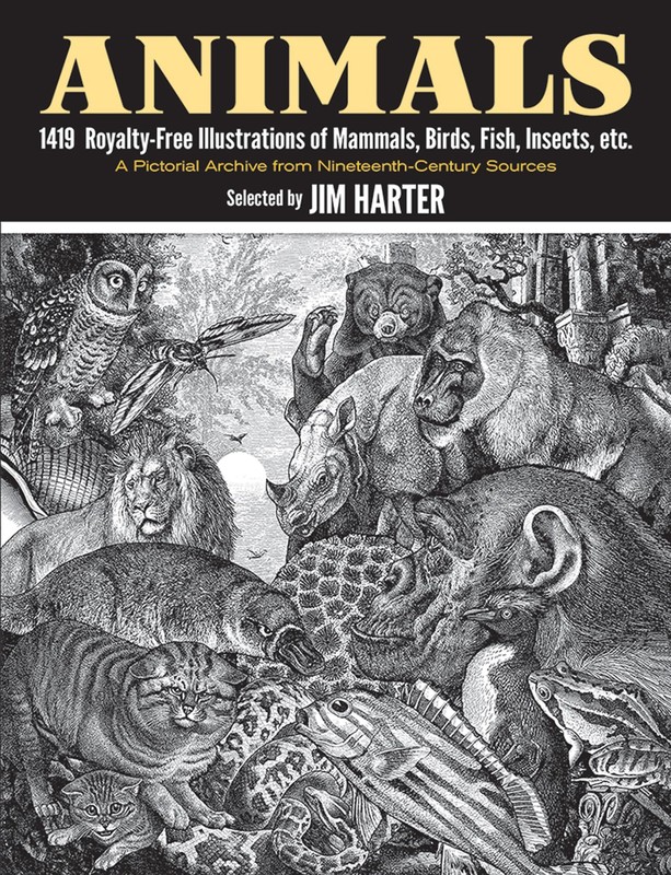 Animals: 1419 Royalty-Free Illustrations of Mammals, Birds, Fish, Insects, e…