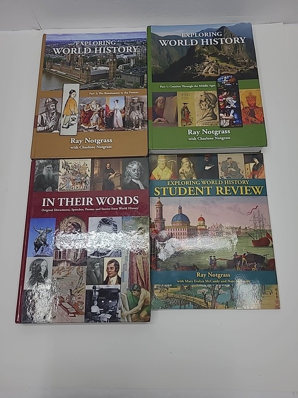 Notgrass Exploring World History Set Vol 1&2,In Their Own Words, Student Review