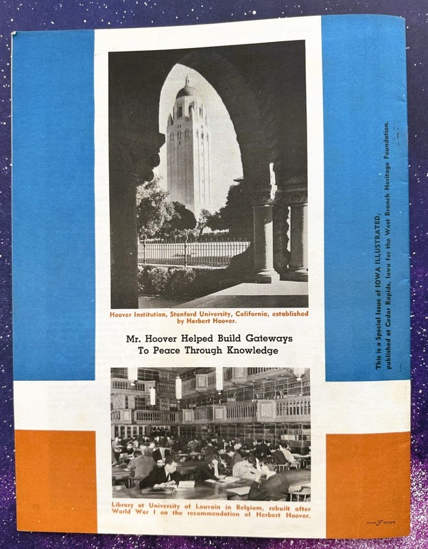 Herbert Hoover, Iowa Illustrated, 1965 Magazine, 24 pages (BI#49/11012024) gallery