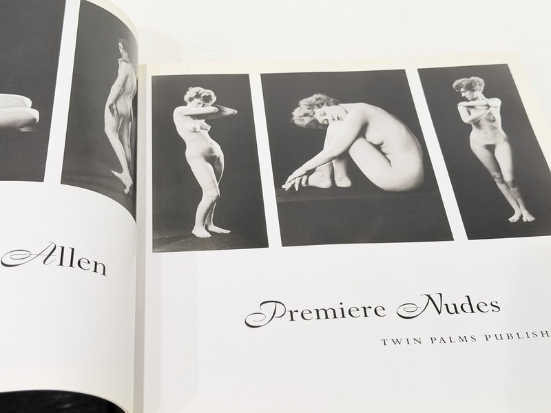 Premier Nudes Albert Arthur Allen 2001 Hardcover 1st Ed Twin Palms Photography gallery