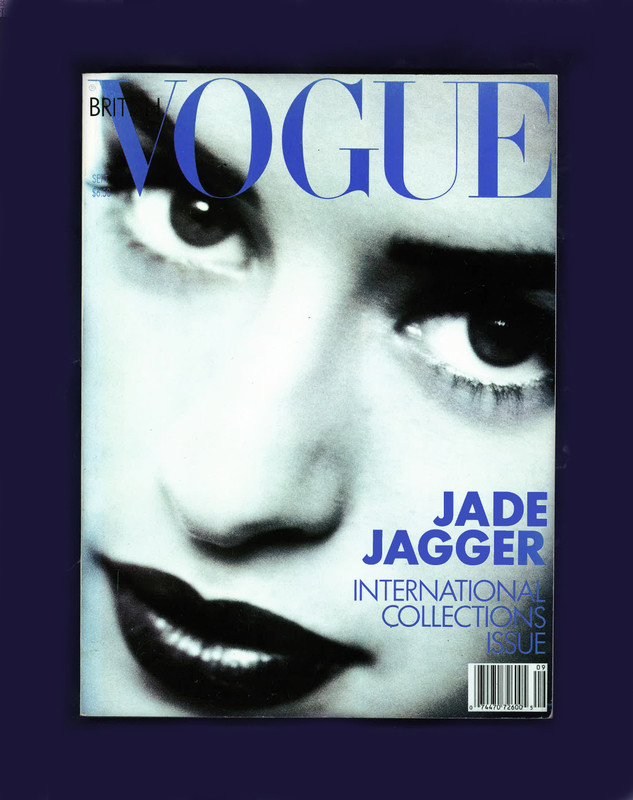 VOGUE BRITISH-SEPTEMBER 1990-JADE JAGGER-HELENA CHRISTENSEN-MANOLO BLAHNIK