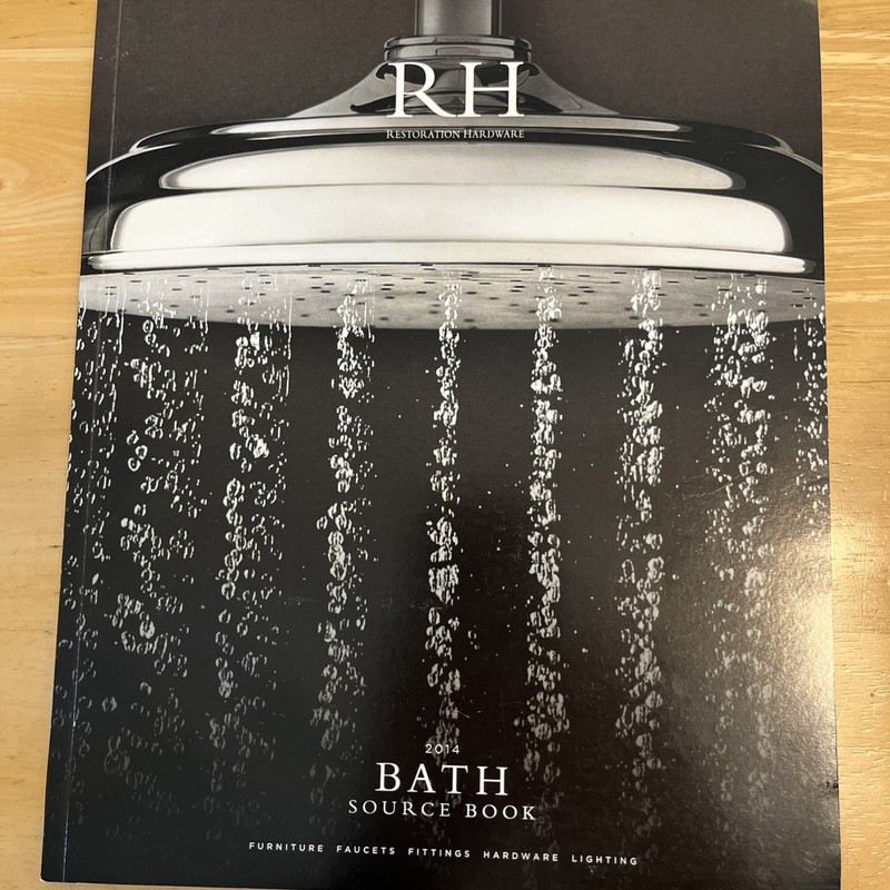 Restoration Hardware Bath Catalog Source Book 2014 Interior Design