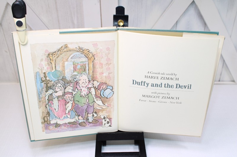 Vintage Duffy & The Devil 1st Edition 1973 Carve & Margot Book Hardcover Jacket gallery