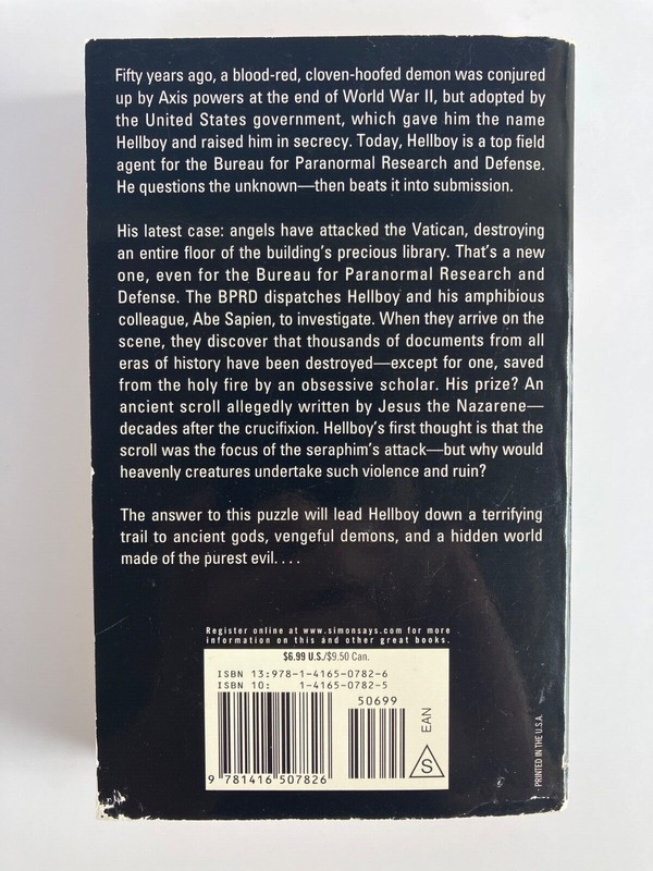 Hellboy: On Earth As It Is in Hell by Brian Hodge (2005, Mass Market) gallery