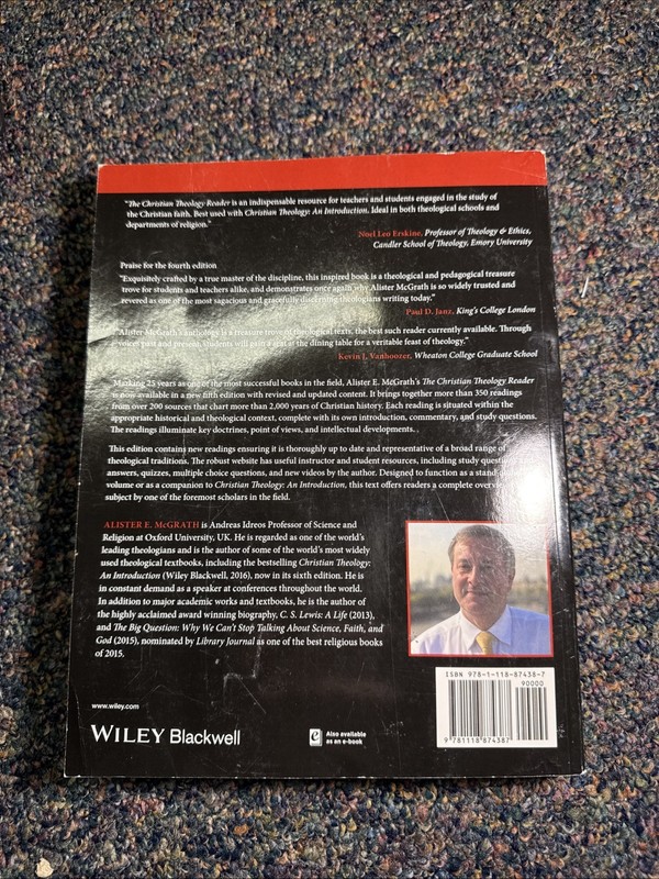 The Christian Theology Reader Paperback gallery