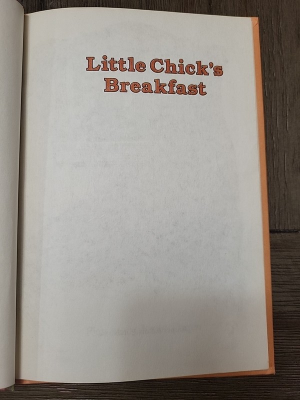 *First Edition* Little Chicks Breakfast By Mary DeBall Kwitz gallery