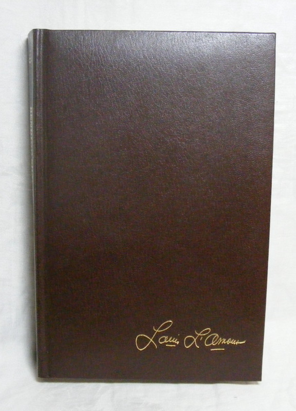 Vintage Louis L’Amour Leatherbound Book Bendigo Shafter Copyright 1979