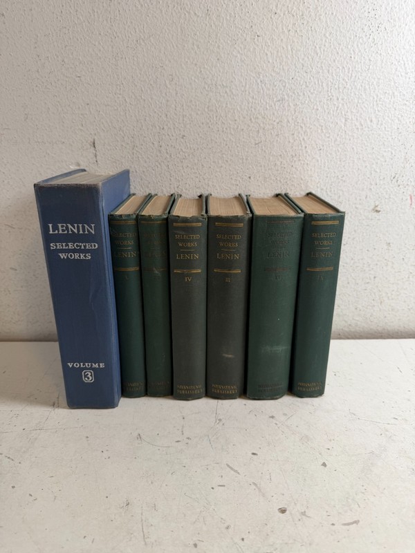 Selected Works by Vladimir Lenin International Publishers Hardcover Books – Lots