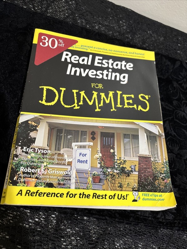 Real Estate Investing for Dummies by Robert S. Griswold and Eric Tyson Paperback