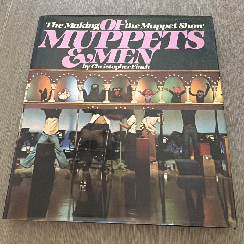 Of Muppets & Men ~ SIGNED by JIM HENSON ~ First Edition 1st 1981 ~ MUPPET SHOW