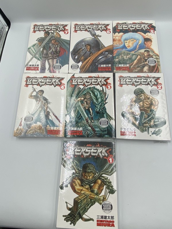 Berserk Manga Volumes 1-12 & 39 In English Dark Horse PPB - 10 Books Are Sealed gallery
