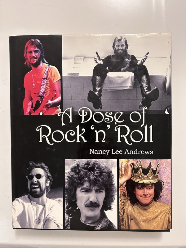 A Dose of Rock ‘n’ Roll by Nancy Lee Andrews (2008, Hardcover) *Signed*