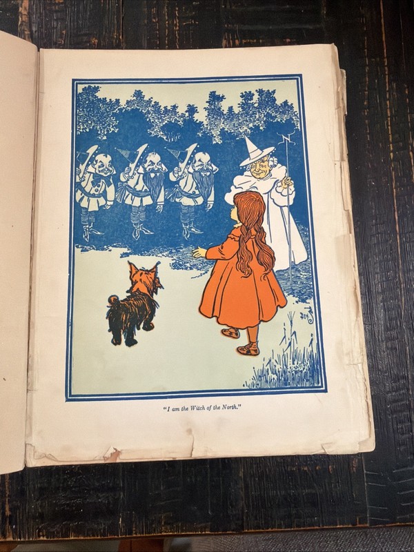 Vintage 1903 Edition of The Wizard of Oz Book by L. Frank Baum & W. W. Denslow gallery