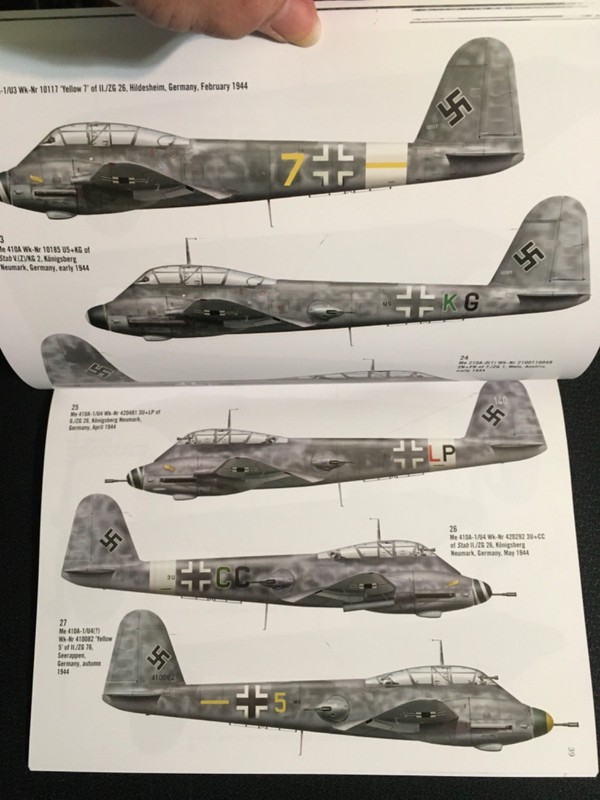 Combat Aircraft 131 Me 210/410 ZERSTORER UNITS Robert Forsythe WWII Aviation NEW gallery