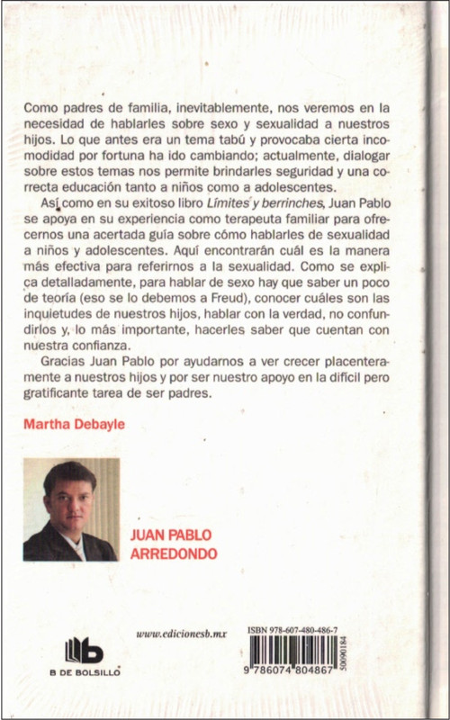 LIBRO "HABLEMOS DE SEXO CON LOS NIÑOS", DE JUAN PABLO ARREDONDO, EN ESPAÑOL gallery