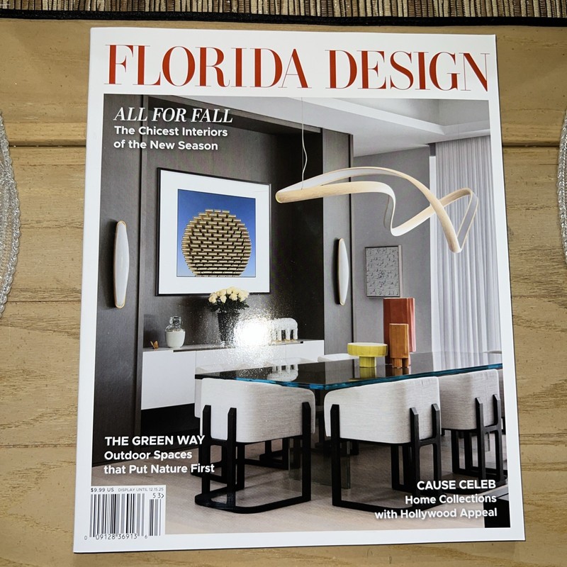 FLORIDA DESIGN MAGAZINE VOL 35 NO 3 All For Fall 2025