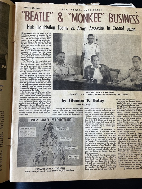 Free Press Magazine Philippines October 19, 1968 “…MY GUY!” gallery
