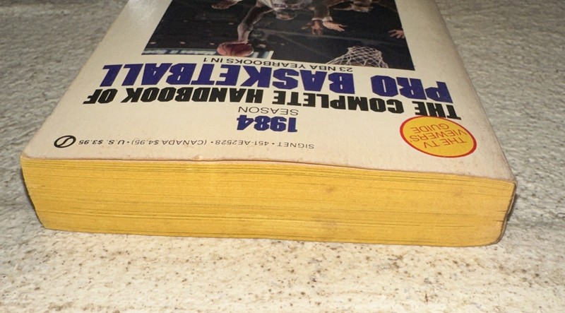 The Complete Handbook of Pro Basketball 1984 Edition by Hollander, Zander gallery