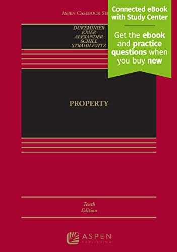 Property: [Connected – Hardcover, by Dukeminier Jesse; Krier – Acceptable q