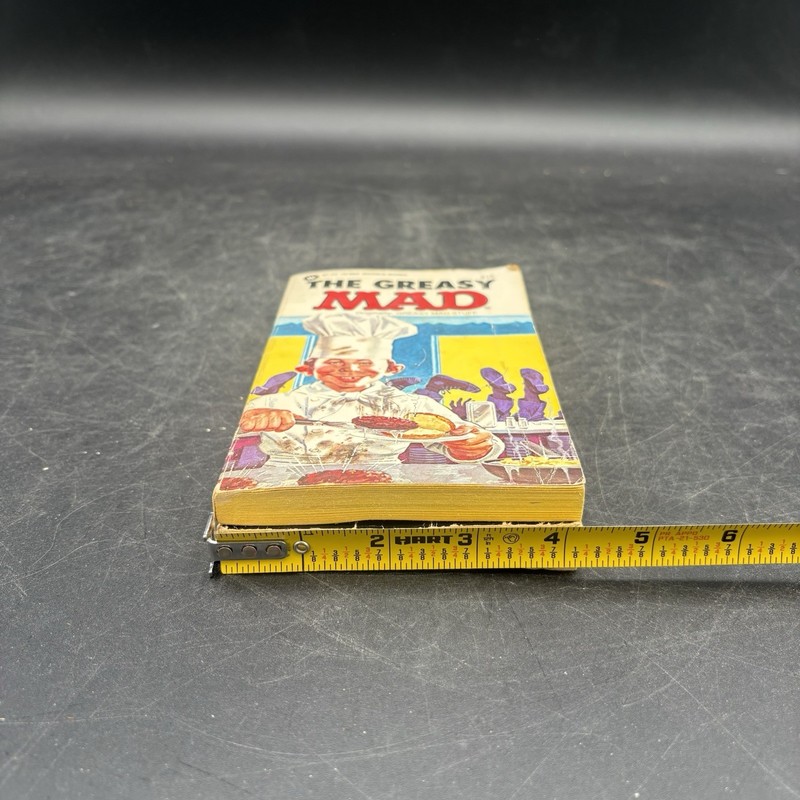 Two Vintage Warner Books,The Greasy Mad &Good ‘N’ Mad, Paperback , Mad Magazine gallery