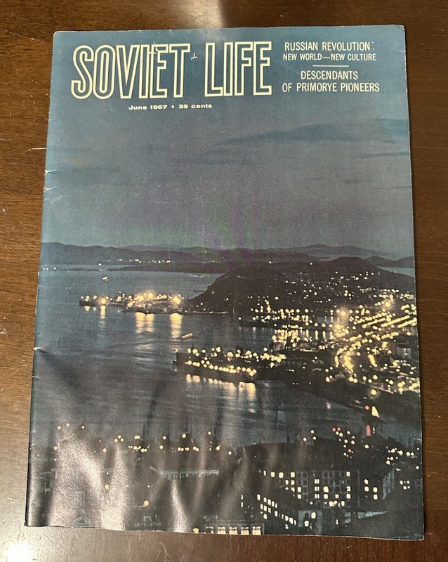 USSR Soviet Life Today June 1967 Vintage magazine 1960s