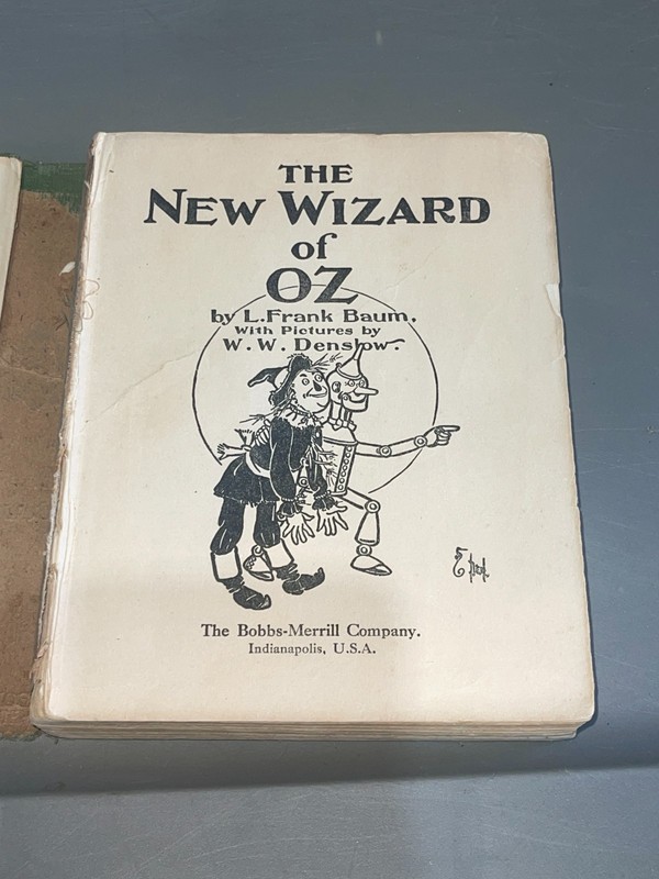 The Wizard of Oz by L Frank Baum Pictures by W.W. Denslow 1903 Hardcover Book gallery