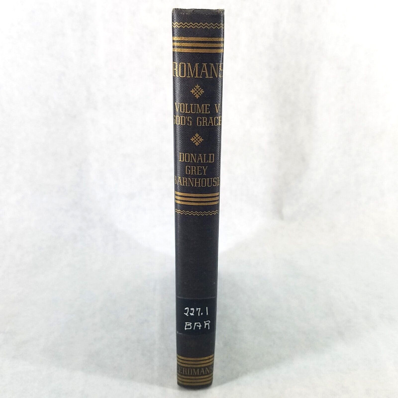 God’s Grace, Vol 5, Romans 5:12 – 5:21 – 1959 Hardcover by Donald Barnhouse