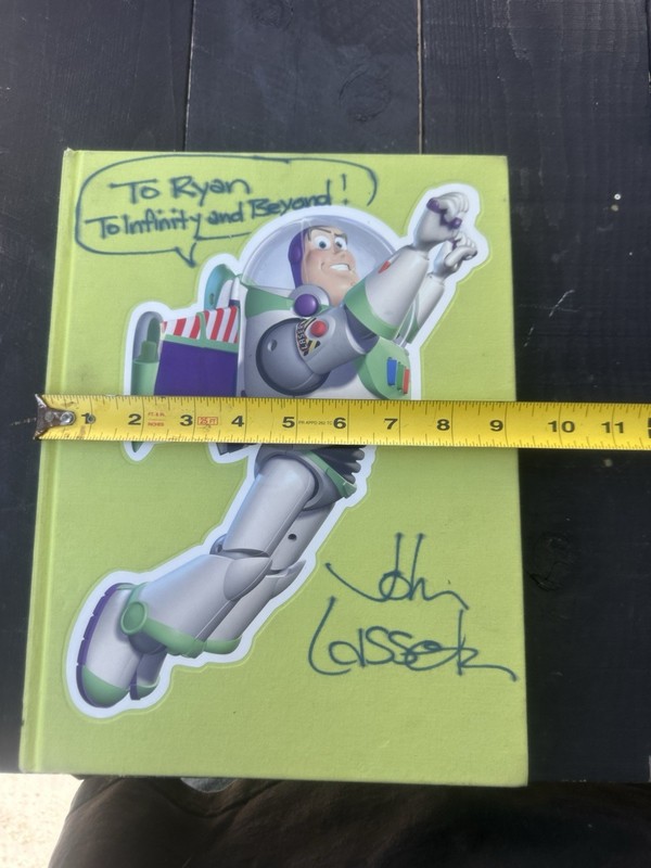 Autographed-To Infinity & Beyond! The Story of Pixar Animation Studios Book READ gallery