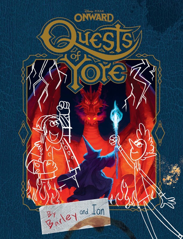 Onward: Quests of Yore (Disney Pixar) – hardcover Renzetti, Rob|Madison, Aus…
