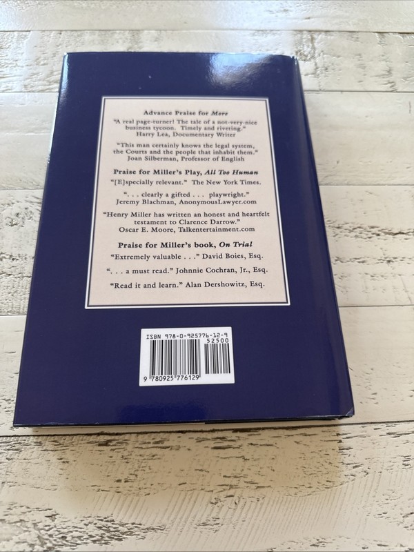 More Henry G. Miller 2007 HC Signed & Inscribed Novel Cogent Publishing gallery