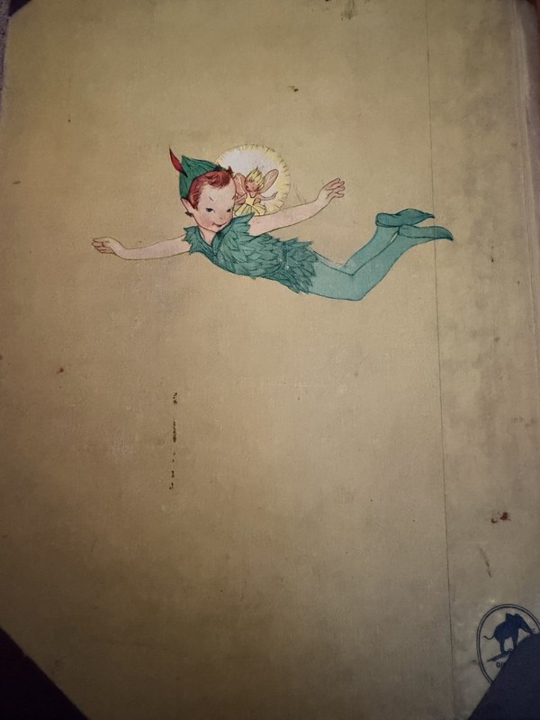 PETER PAN BY J.M. BARRIE, 1957 HARDCOVER, EDITED BY JOSETTE FRANK, RANDOM HOUSE gallery