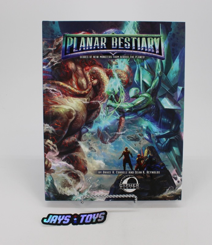 Planar Bestiary RPG Hardcover Book Cypher System Monte Cook Games