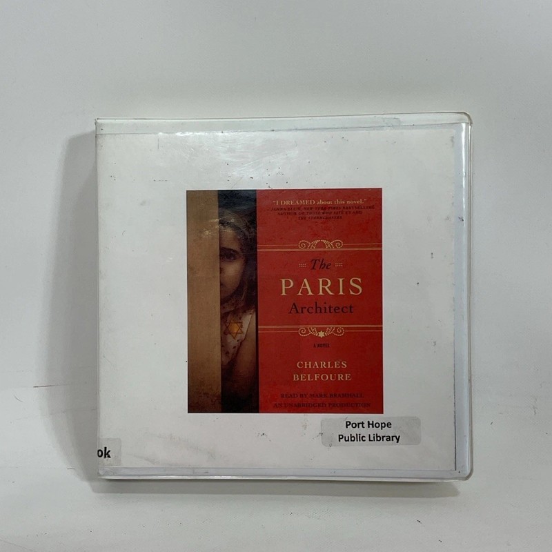 The Paris Architect by Charles Belfoure (Audio Cd 2013 ex-lib) 9 Discs