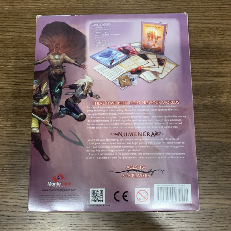 Numenera Starter Set by Monte Cook 2016 gallery