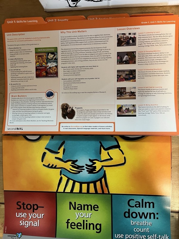 Second Step Skills for Social & Academic Success Grade 1 SEL No Puppets gallery