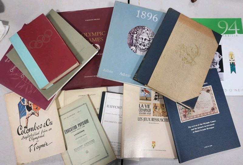 Lot Of Various Olympics Books Vintage And Modern