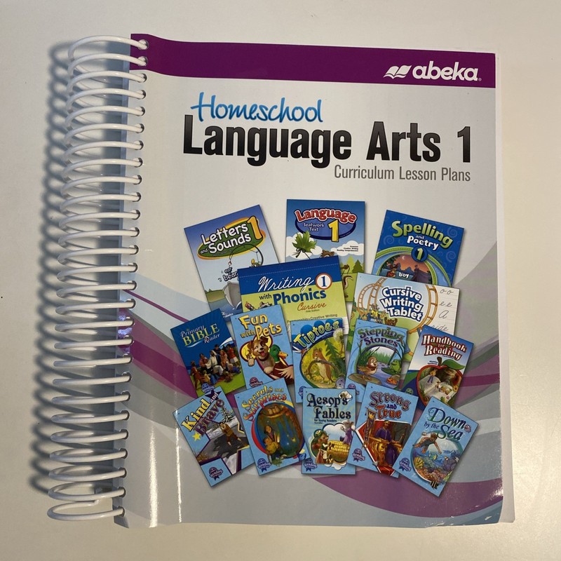 # Abeka Language Arts 1 Curriculum Lesson Plans First 50 Pages Missing