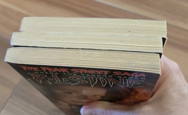 Set 3 RL Stine Fear Street Saga book the betrayal secret burning trilogy 90s gallery