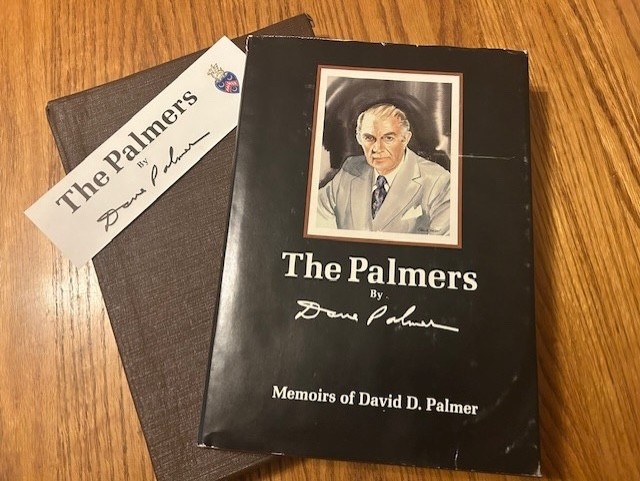 SIGNED DAVID PALMER – THE PALMERS CHIROPRACTIC MEMOIRS BOOK