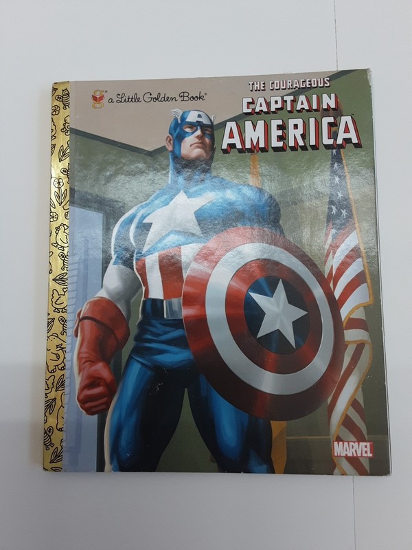 Marvel Captain America & Thor Little Golden Book collection by Billy Wrecks 2011 gallery