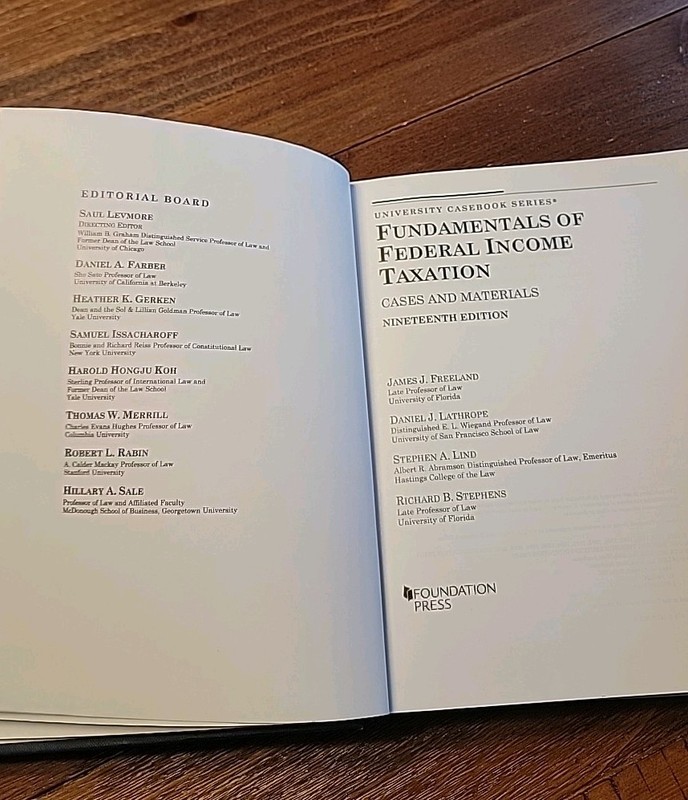 Fundamentals of federal income taxation gallery