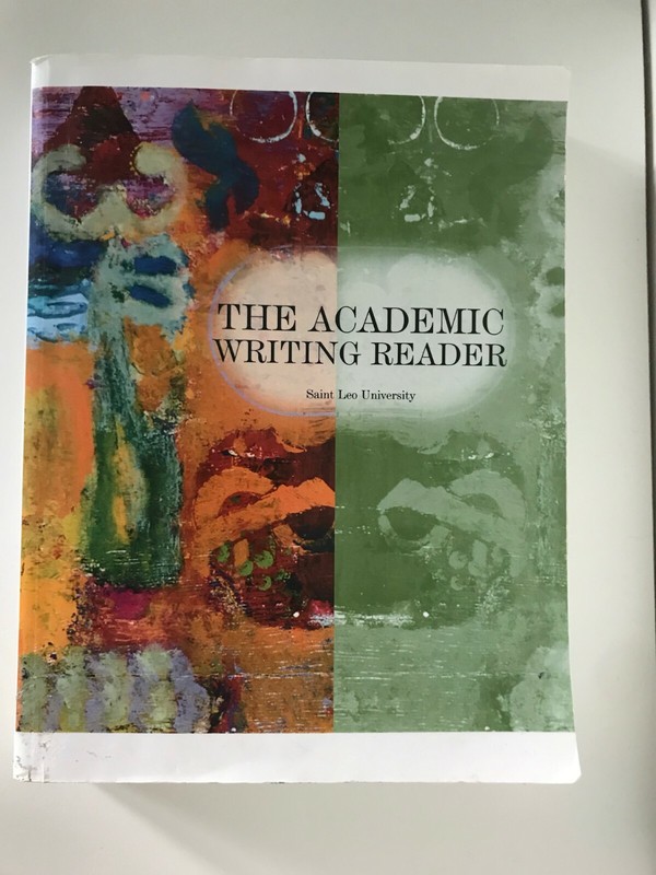 The Academic Writing Reader by Saint Leo University ISBN:0-536-97592-2 in EUC