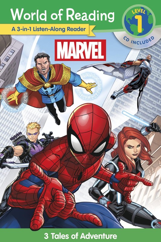 World of Reading: Marvel 3-in-1 Listen-Along Reader-World of Reading Level 1…