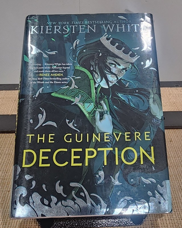 The Guinevere Deception by Kiersten White OwlCrate Signed Edition Unread YA 2019