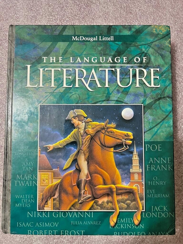 Mcdougal Littell THE LANGUAGE OF LITERATURE, Gr 8 Student Text (Very Good)