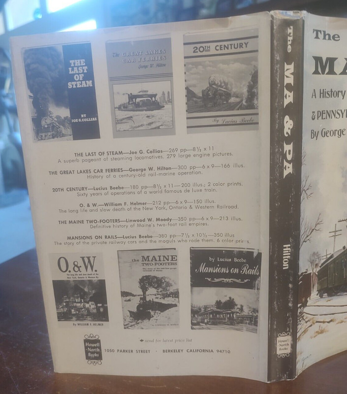 The Ma & Pa, A History of Maryland & Pennsylvania Railroads, 1966 Illust, Fine! gallery